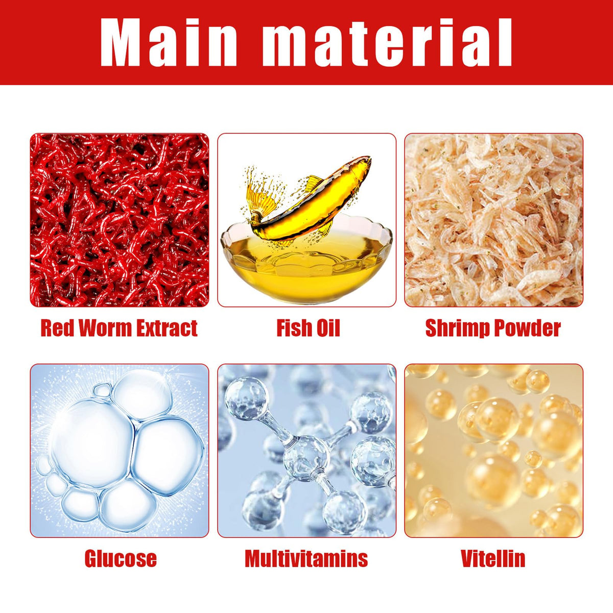 AquaBite – Red Worm Liquid Fishing Bait – image 3