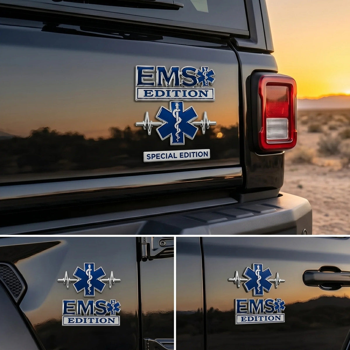 RapidResponse – EMS Metal Vehicle Badge – image 2