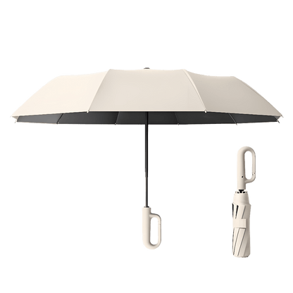 StormFlex – Compact Windproof Umbrella – Beige / 105 cm/41.3 inches