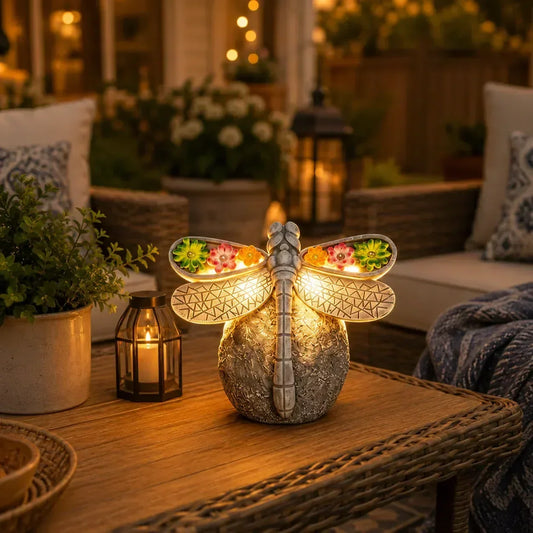 GlowWing – Solar Dragonfly Garden Light – Buy 1