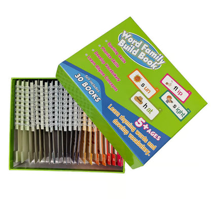 SmartSteps – Early Learning Phonics Flip Book Set – Green / Buy 1 Set （30 Books）