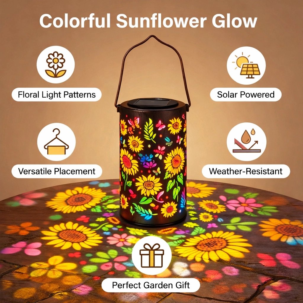 BloomLight – Solar-Powered Outdoor Lantern – image 3