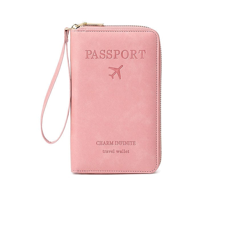 VoyagerElite - RFID Travel Companion Wallet – Pink