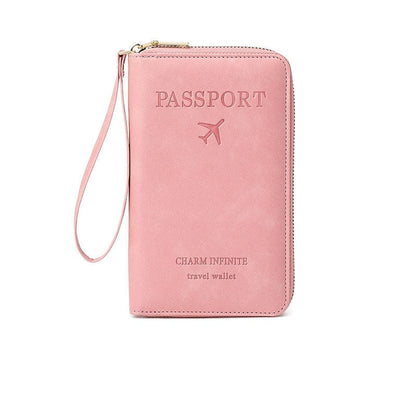 VoyagerElite - RFID Travel Companion Wallet – Pink