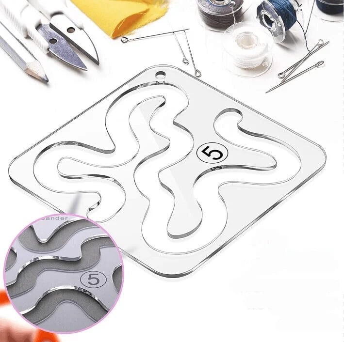 StitchGuide – Free Motion Garment Ruler Set – image 10