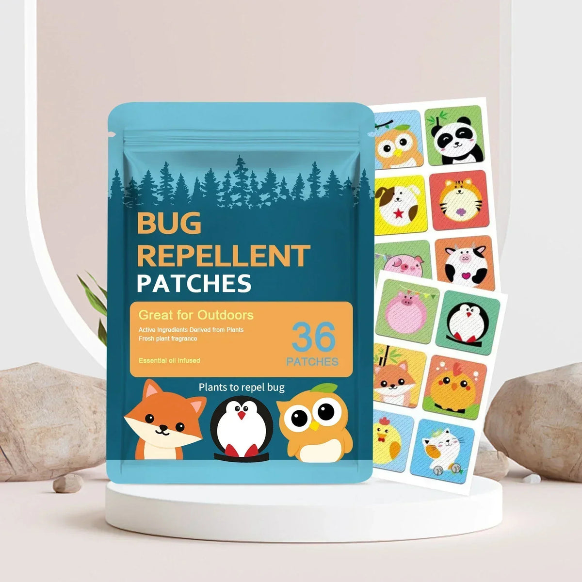 BuzzAway – Mosquito Repellent Stickers for Kids (36 Pack) – image 3