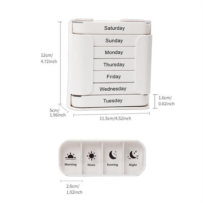 PillMaster – Weekly Medication Organizer Box – image 3