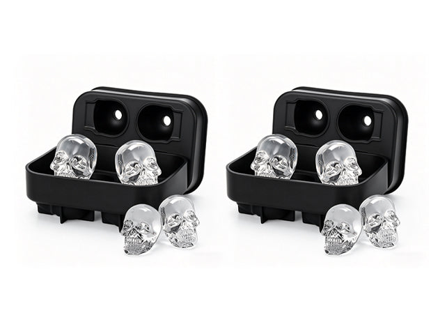 IceHex – Horror Skull Mold – Buy 1 set and get 1 set free / No round ice mold