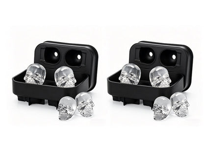IceHex – Horror Skull Mold – Buy 1 set and get 1 set free / No round ice mold