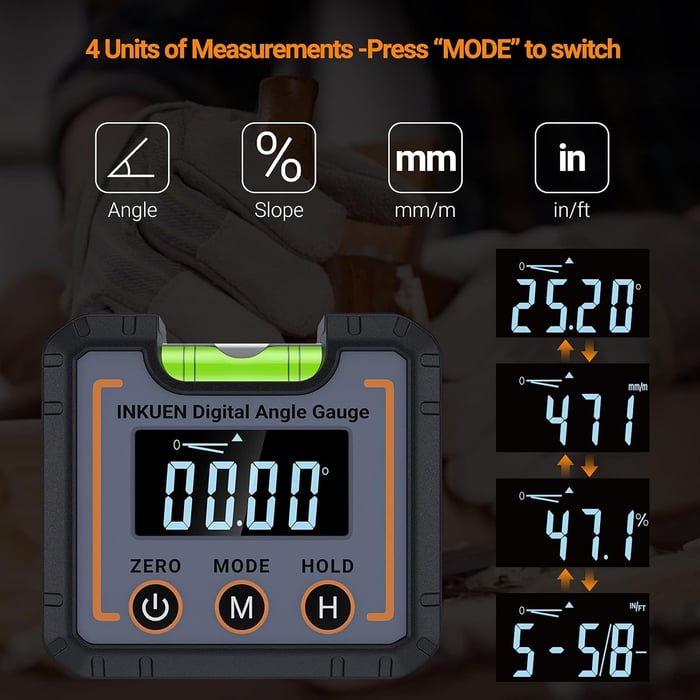 AnglePro – 0–360° Digital Angle Finder Level Tool – image 9
