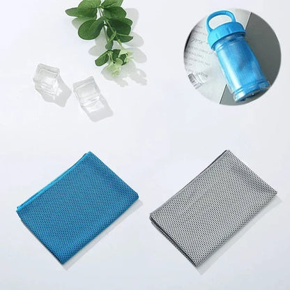ChillWrap – Rapid Cooling Towel – Grey / Blue