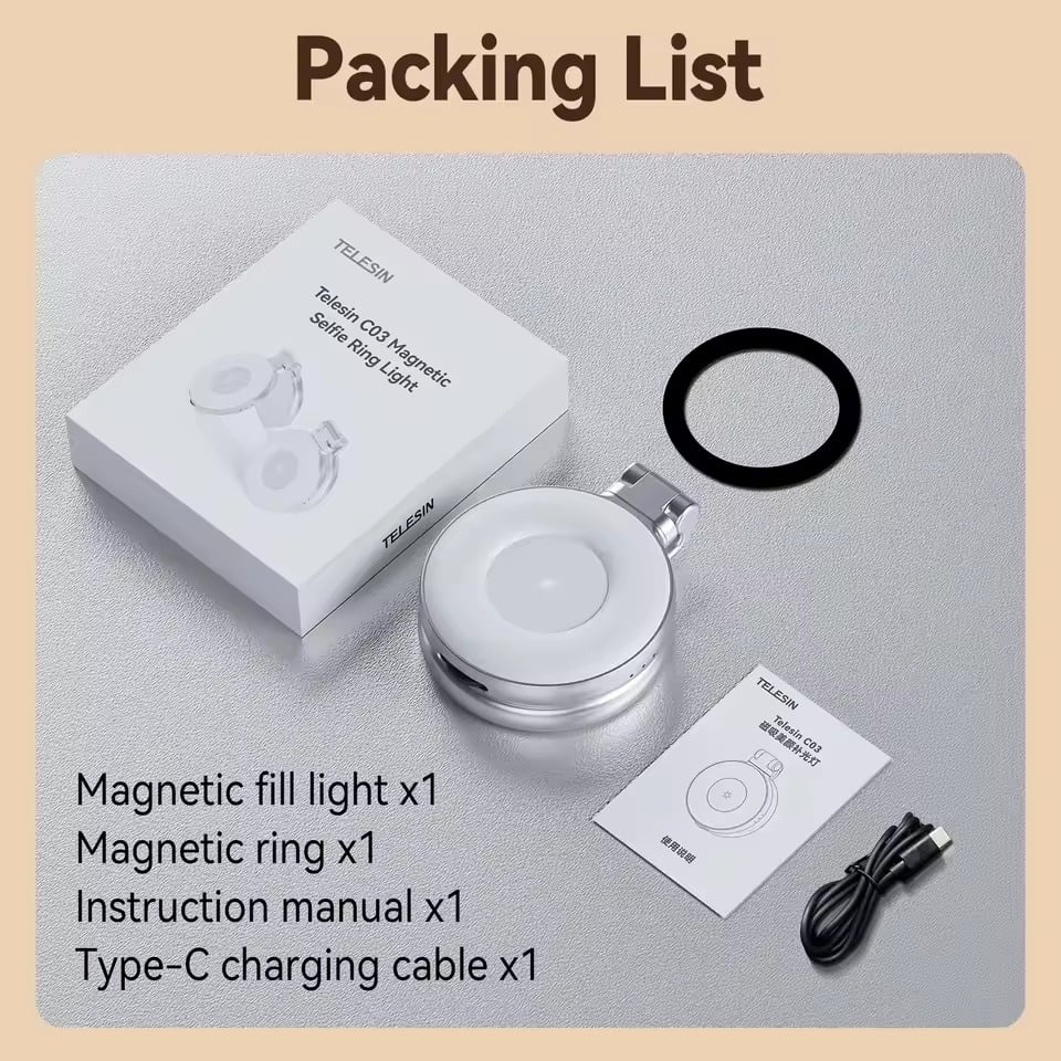 BrightAura – Selfie Light with Mirror – image 8