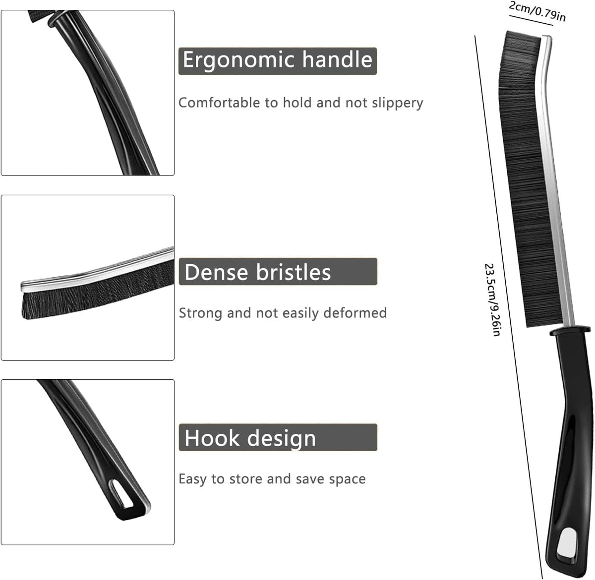GrimeAway – Multi-Function Hard Bristle Brush Kit – image 2