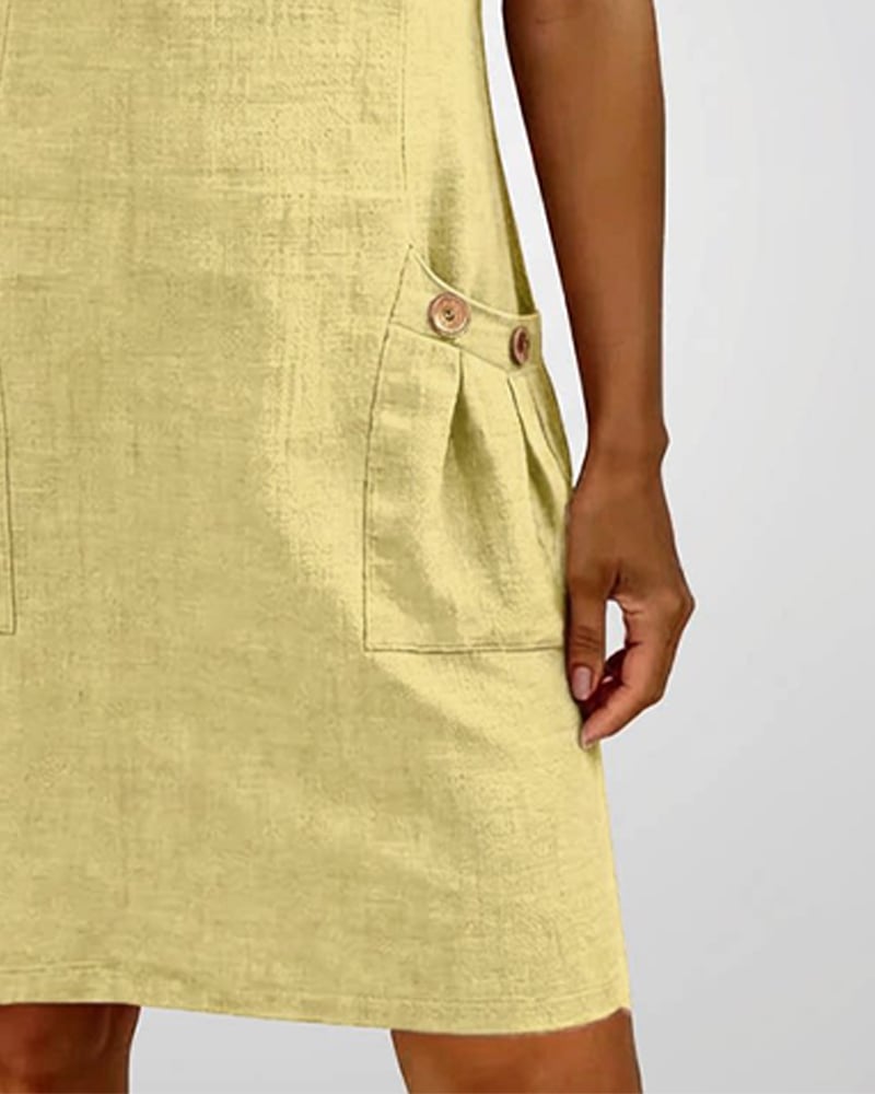 UrbanBreeze Zip – Everyday Cotton-Line Dress – image 14
