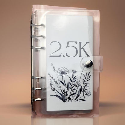 SaveWise – 12-Month Envelope Money Saving Challenge Binder – 2.5k