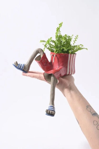SproutBuddy - Decorative Hanging-Leg Planter – Track suit