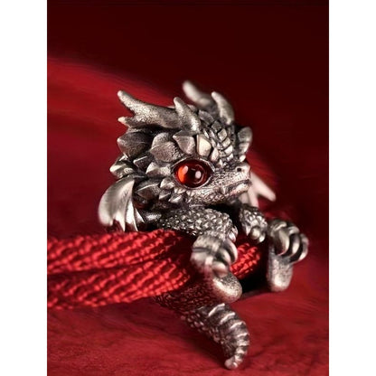 DragonDream – Adjustable Fantasy Bracelet – Red