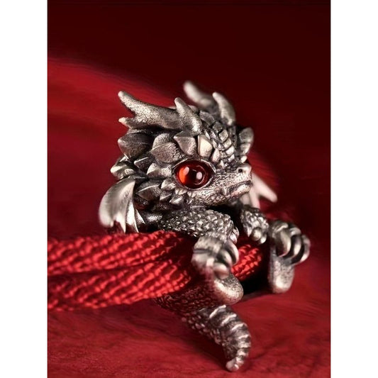 DragonDream – Adjustable Fantasy Bracelet – Red