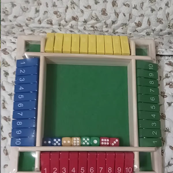 NumberLogic – Shut the Box Wooden Game – image 5