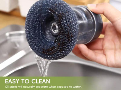 CleanMate - Ergonomic Soap-Release Kitchen Scrubber – image 11