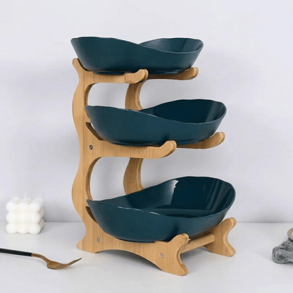 OrganiMax – 3 Tier Kitchen Counter Organizer – Green / BUY 1