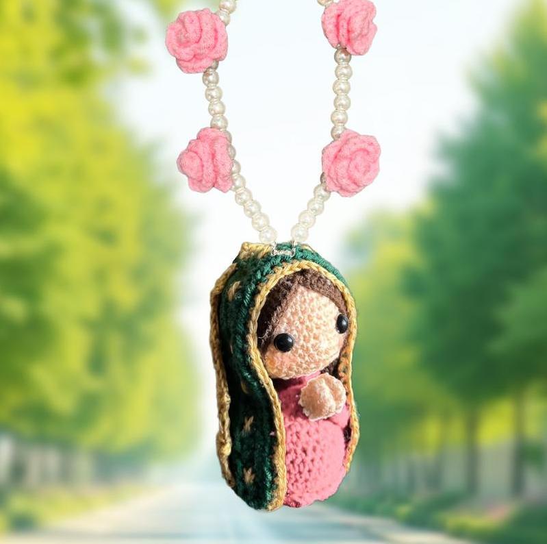 AngelBless – Mary Dashboard Figurine Decor – E