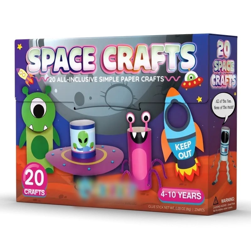 BrainCraft – Kids Educational Activity Kit – Space
