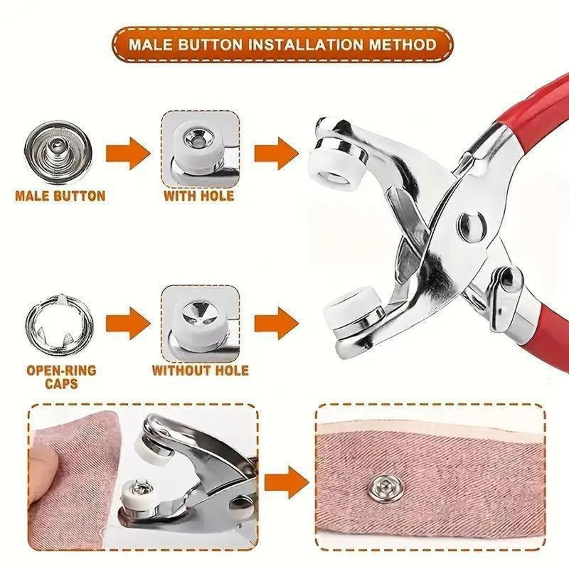 SnapFix Pro – Button Press Tool Kit – image 3