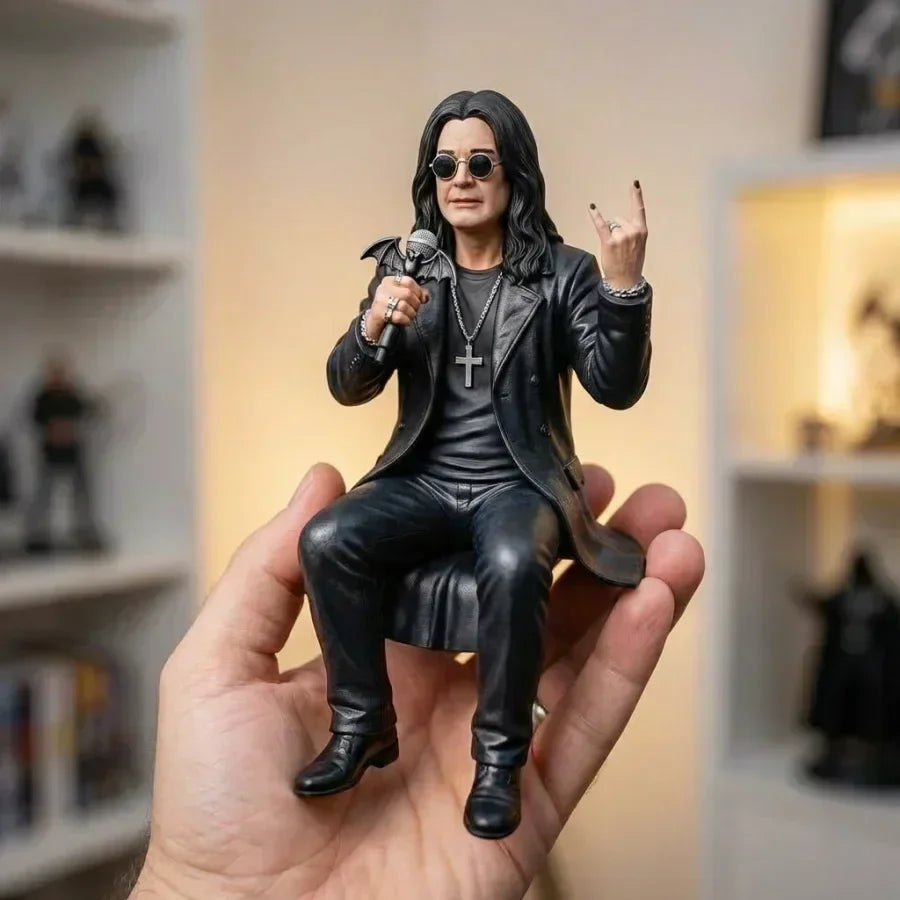 RockDash - 15cm Hand-Painted Rock Legend Dashboard Figurine – image 5