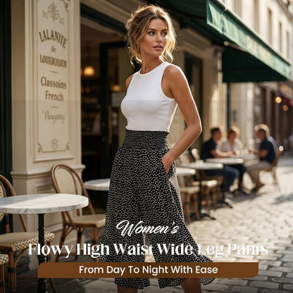 AeriFlow – Flowy High Waist Wide Leg Pants – image 2