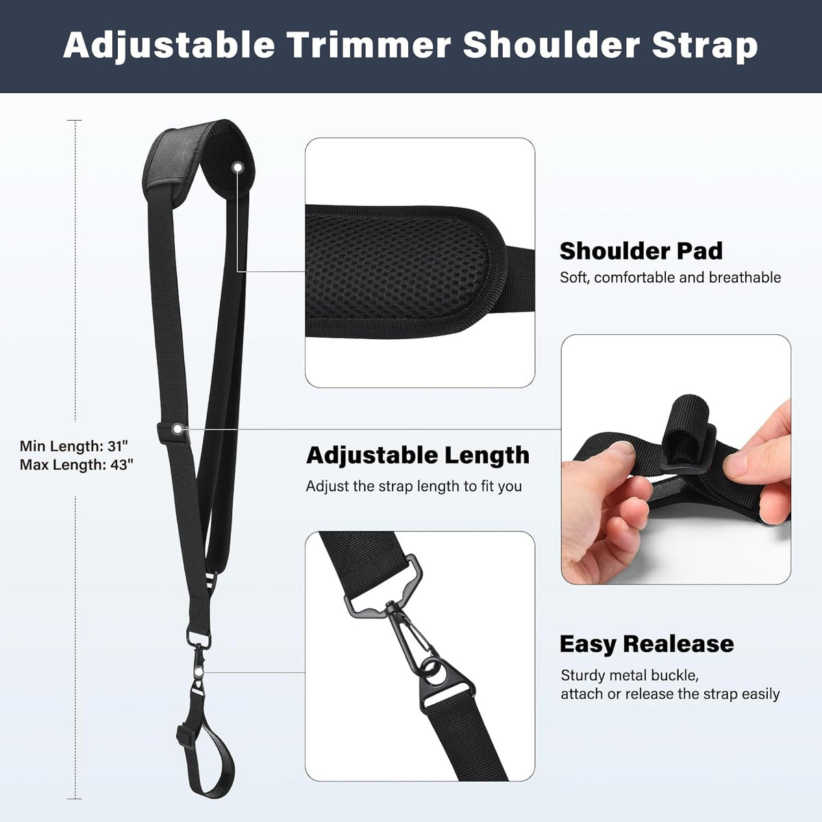 AuraGrip – Ergonomic String Trimmer Handle Extension – image 8