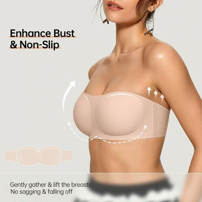 VelvetHold – Non-Slip Strapless Bra – image 6