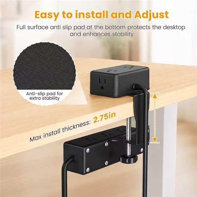 VoltClamp Pro – Clamp-On 20W Fast Charging Power Hub – image 5