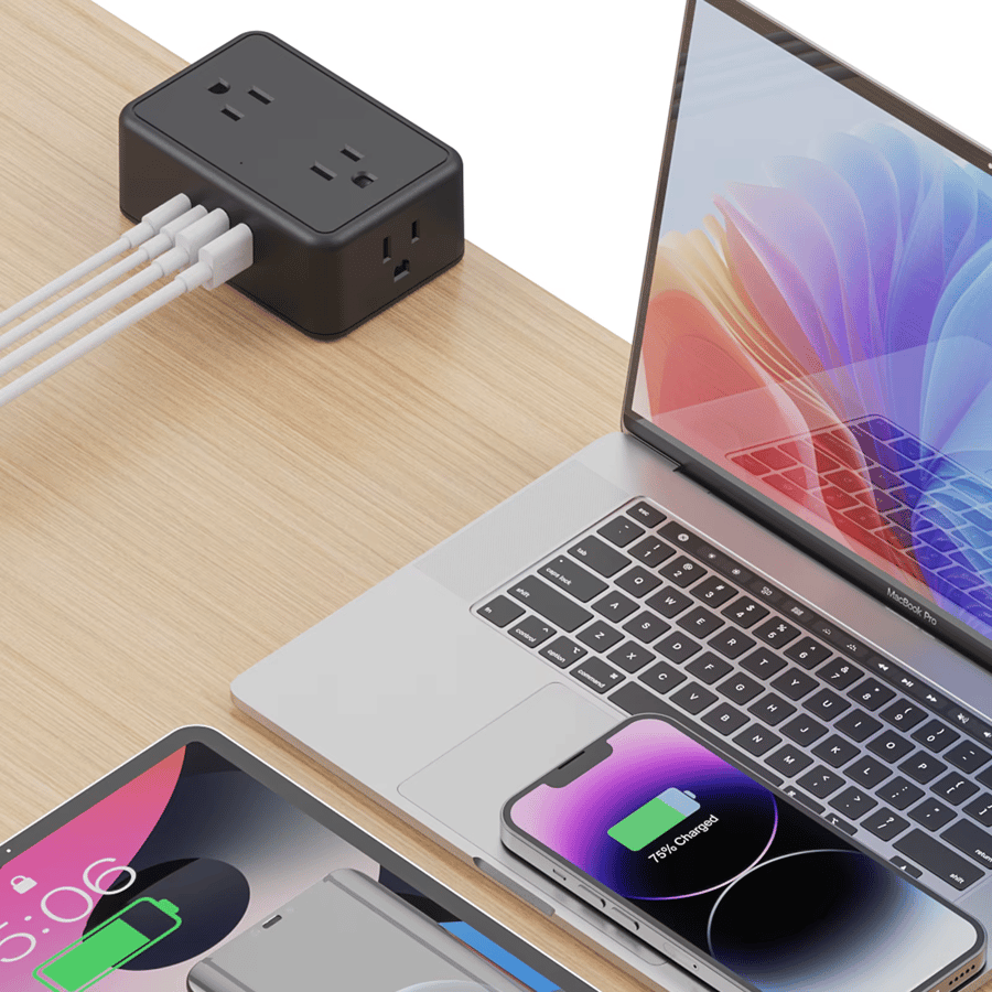 VoltClamp Pro – Clamp-On 20W Fast Charging Power Hub – image 3