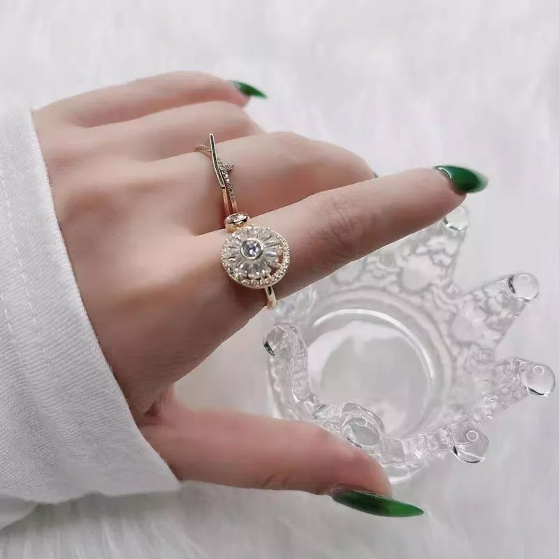 LumiRing – Delicate Round Zircon Luxury Ring – image 4