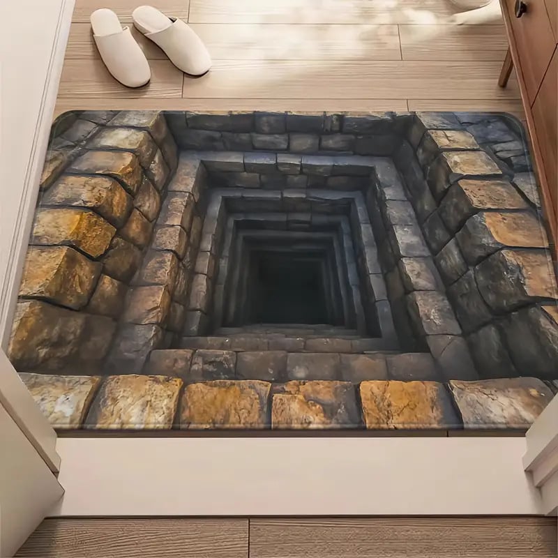 DepthDoor – 3D Illusion Doormat – Endless Abyss2 / 40*60/16*24in