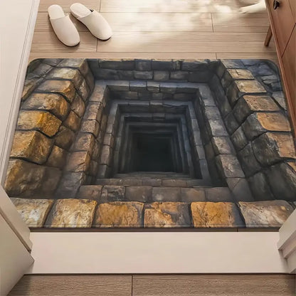 DepthDoor – 3D Illusion Doormat – Endless Abyss2 / 40*60/16*24in