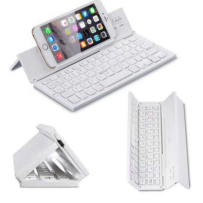 AirType - Travel Bluetooth Keyboard – White