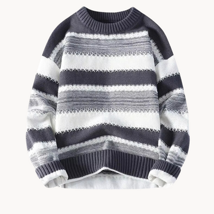 Ellis Crew Neck Sweater – Gray / XS