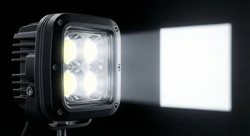 Motorized Remote Control Laser LED Searchlight – image 6