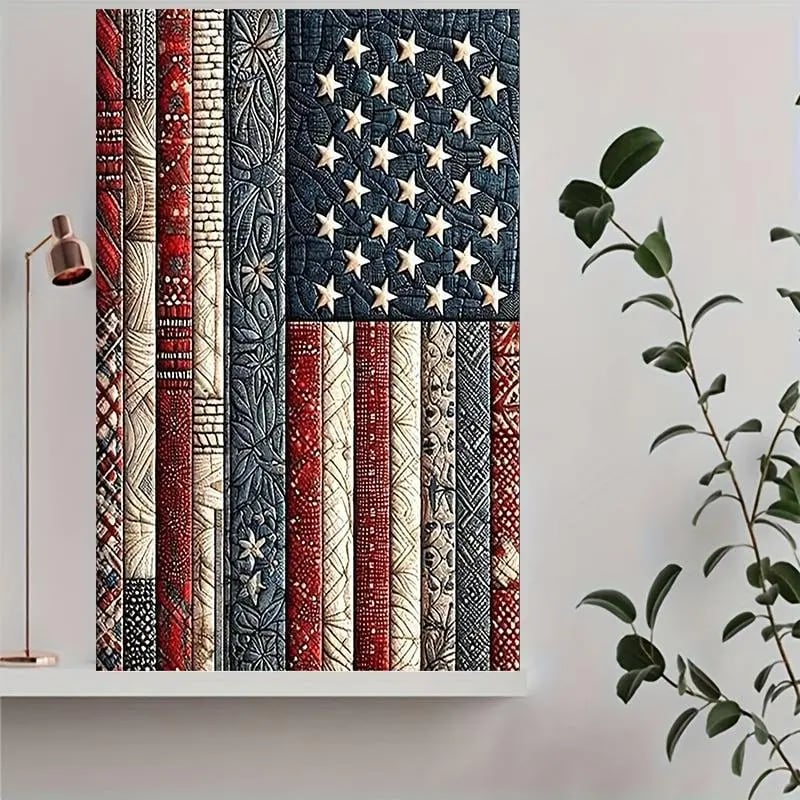 DiamondCraft – American Flag DIY 5D Diamond Painting Kit – image 8