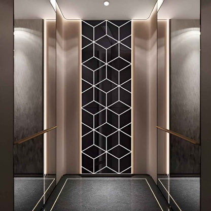 ReflectCraft – Modern Geometric Mirror Wall Art – image 4