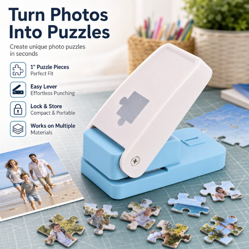 PuzzleForge - Effortless Lever Jigsaw Cutter – 1-Pack (Essential Craft Tool)