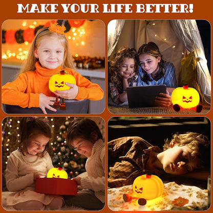 GlowGrin – Mischievous Grinning Pumpkin Night Light – image 7