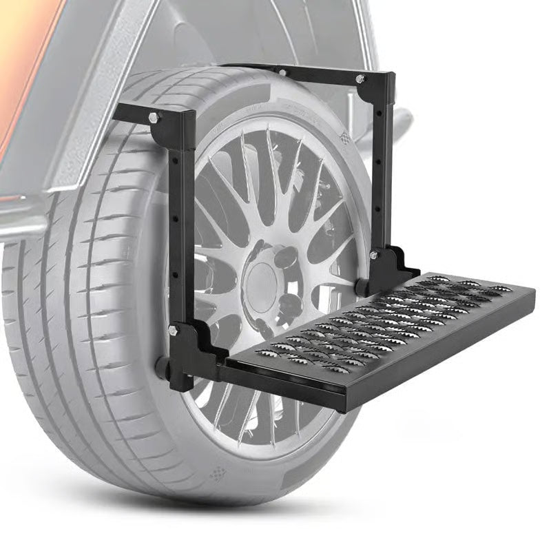 Steprox – Heavy Duty Wheel Step – Black