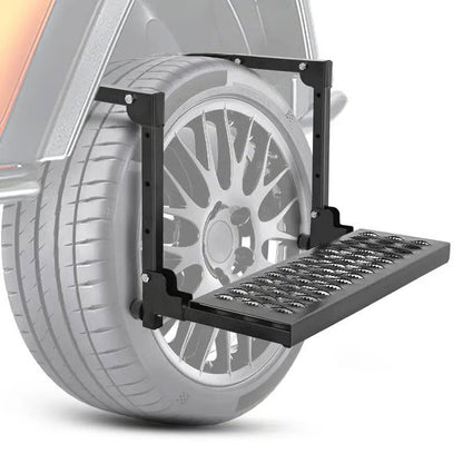 Steprox – Heavy Duty Wheel Step – Black