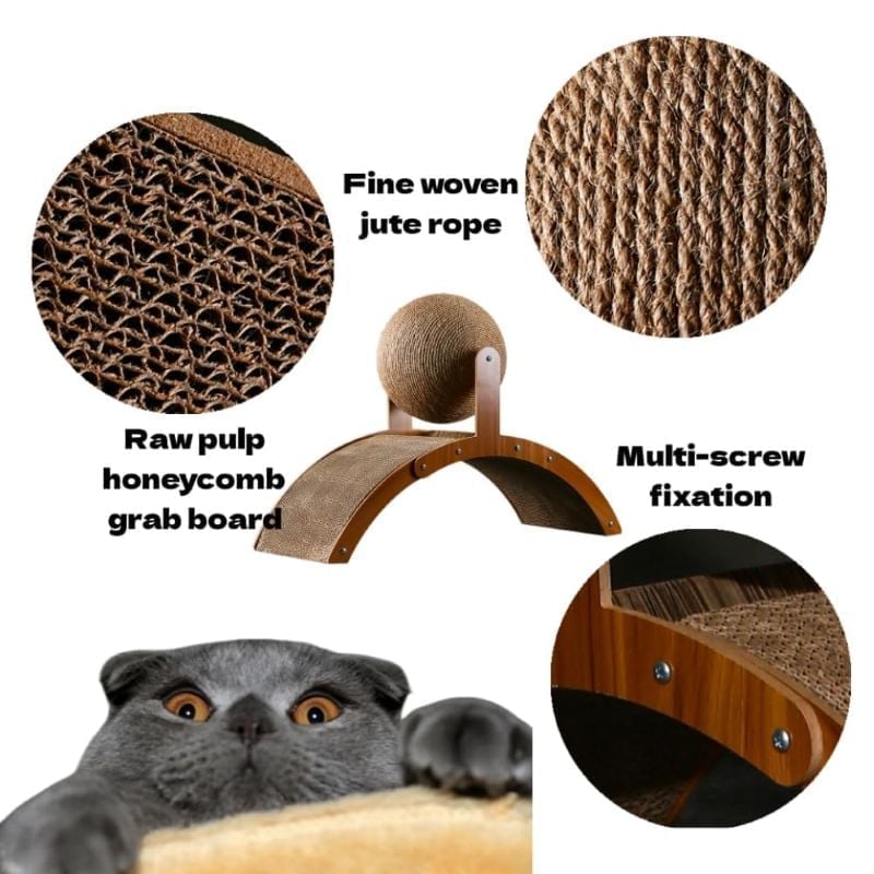 ClawSphere – Cat Scratching Ball Stand Toy – image 7
