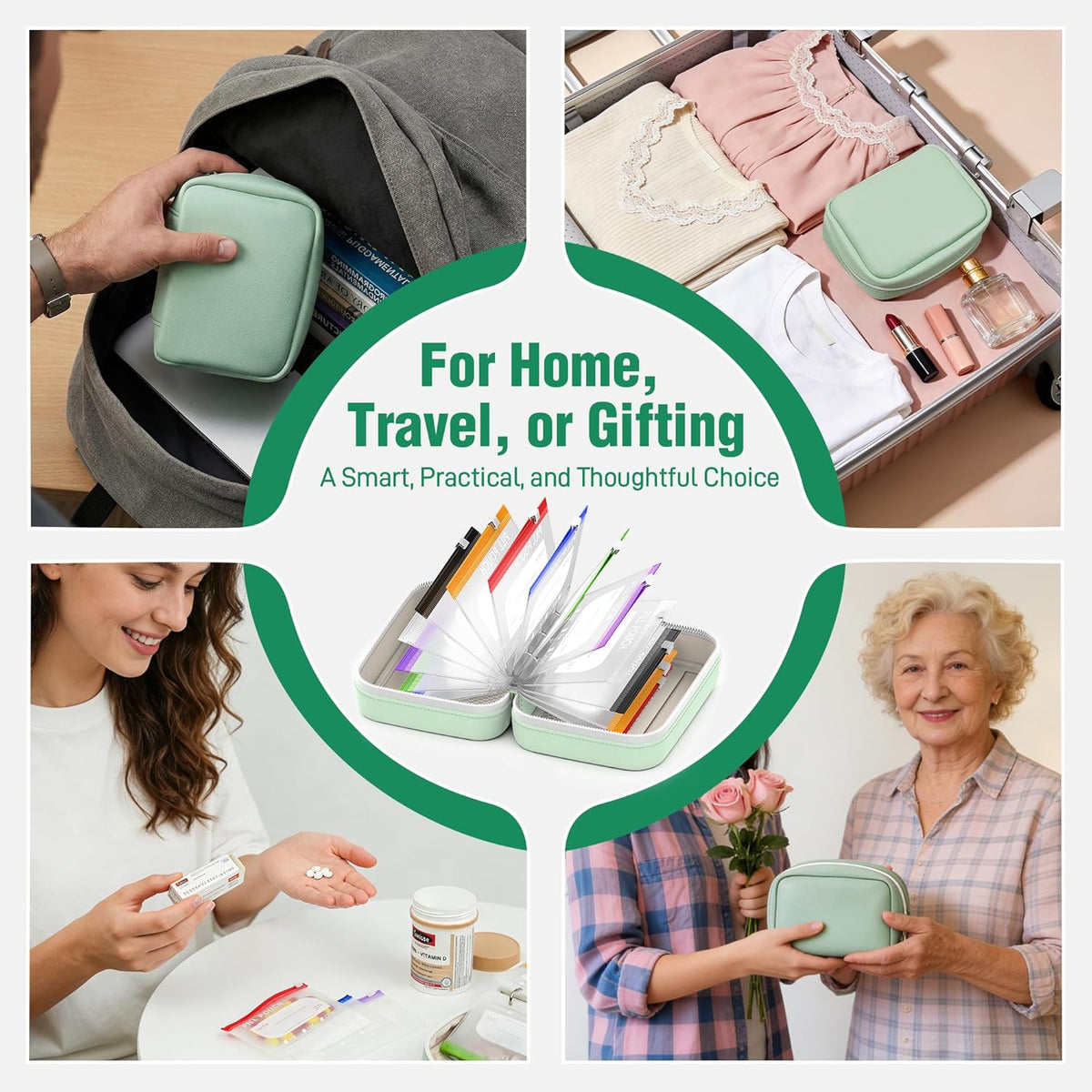 MediPack – Waterproof Pill Organizer Pouch Set – image 5