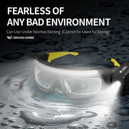 BrightView – Wearable LED Headlamp Glasses – A SET( Free Sunglasses Lenses)