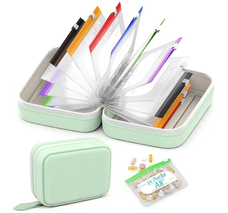 MediGuard – Waterproof Pill Pouch Organizer – Best Selling Green / Buy 2  Get 40%OFF
